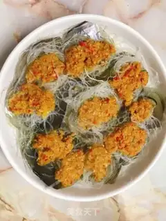 Make Garlic scallops step 2