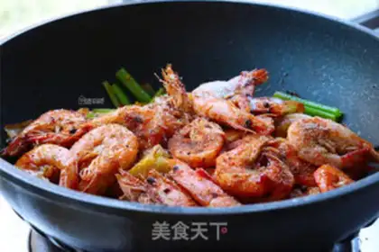 Make Spicy shrimp step 5