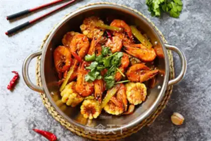 Make Spicy shrimp step 7