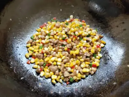 Make Cornfried chicken step 6