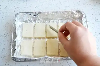 Make Spicy tofu step 2