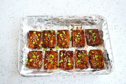 Make Spicy tofu step 5