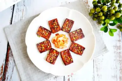 Make Spicy tofu step 6