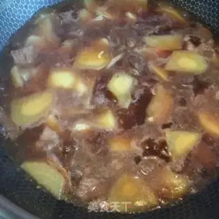 Make Potato red roasted cow step 5
