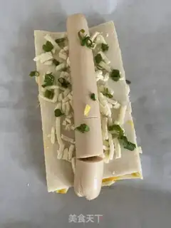 Make Hand-to-hand ham souffle step 5
