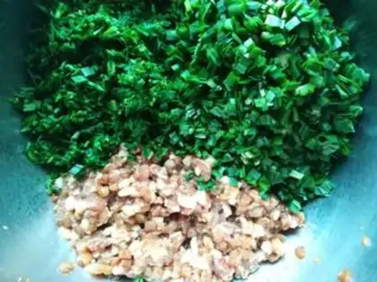 Make Pork dumplings step 6