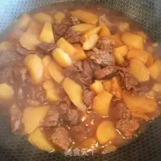 Make Potato red roasted cow step 6