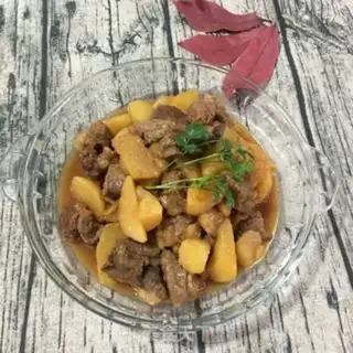 Make Potato red roasted cow step 8