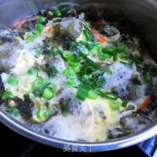 Make Soybeans pasta soup step 8