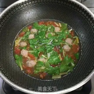 Make Tomatoball soup step 6