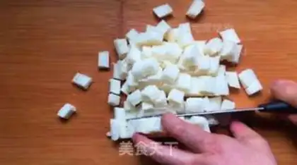 Make Milky toast step 1