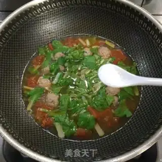 Make Tomatoball soup step 7