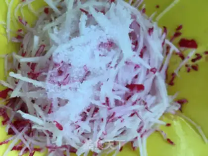 Make A radish dumpling step 5