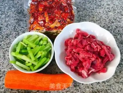 Make Cream beef step 0