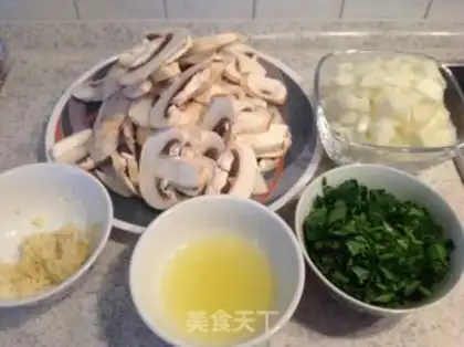 Make Cream pasta step 1