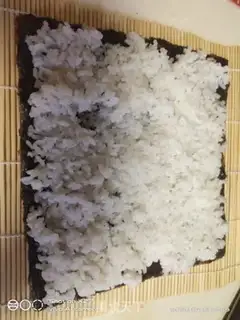 Make Sushi with oil bars step 1