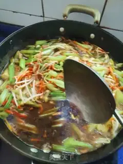 Make Celery stench noodles step 7