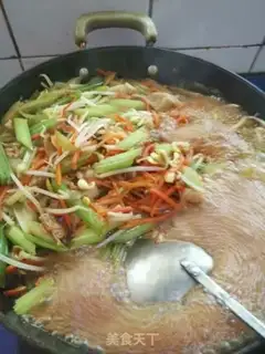 Make Celery stench noodles step 8