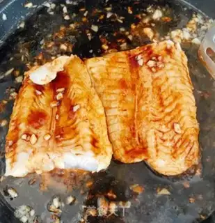 Make Burn the salmon step 5