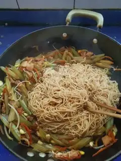 Make Celery stench noodles step 9