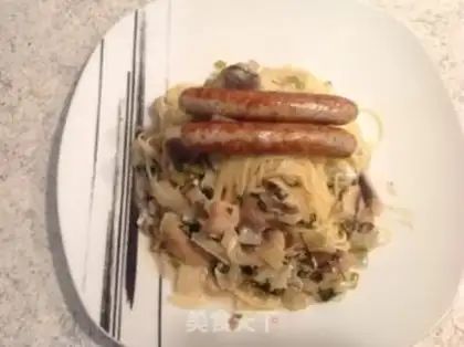 Make Cream pasta step 10