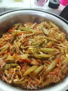 Make Celery stench noodles step 10