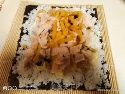 Make Shrimp sushi step 7