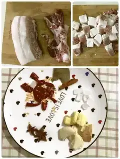 Make Red meat step 0