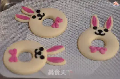 Make Little bunny donut buns step 8