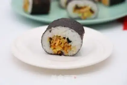 Make Shrimp sushi step 12