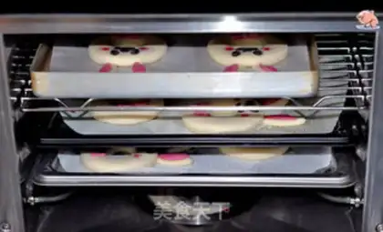Make Little bunny donut buns step 10