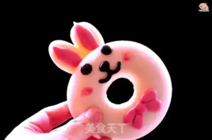 Make Little bunny donut buns step 14