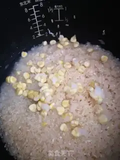 Make Red bean corn grub step 1