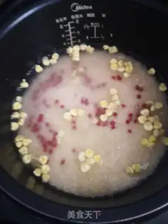 Make Red bean corn grub step 4