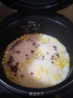 Make Red bean corn grub step 5