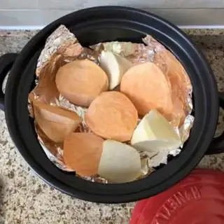 Make A casserole roasted potatoes step 2