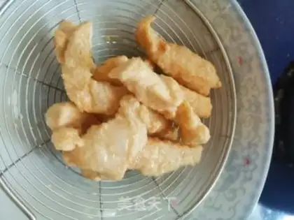 Make Chicken-style sugared ridge step 7