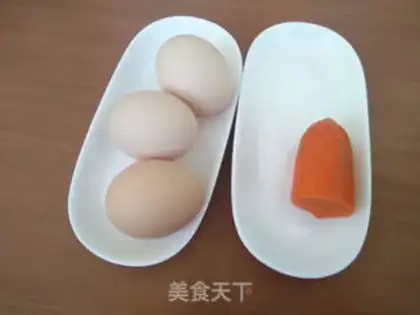 Make Carrot evaporates eggs step 0