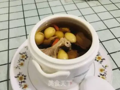 Make Old duck soup with tea mushrooms step 7