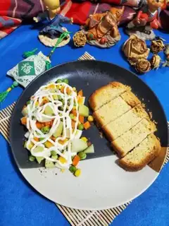 Make ♪ Toast salad ♪ step 7