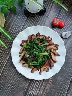 Make Fries and spinach step 14