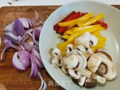 Make Chicken chest and pepper step 1