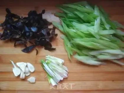 Make Fish celery step 0