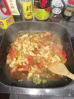 Make Tomato eggs step 6