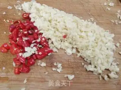 Make Garlic evaporation step 2
