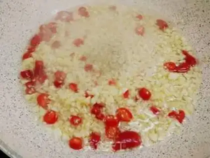 Make Garlic evaporation step 3