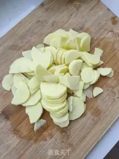 Make Sausage potato chips step 1
