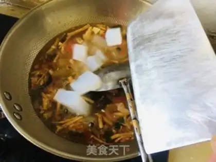 Make Powder dumplings step 8