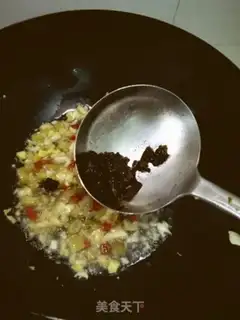 Make Spicy pig blood step 3