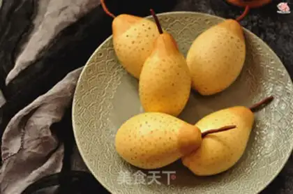 Make Pear bun step 12